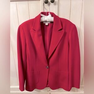 Coldwater Creek Red Blazer - SZ 8 Excellent Condition